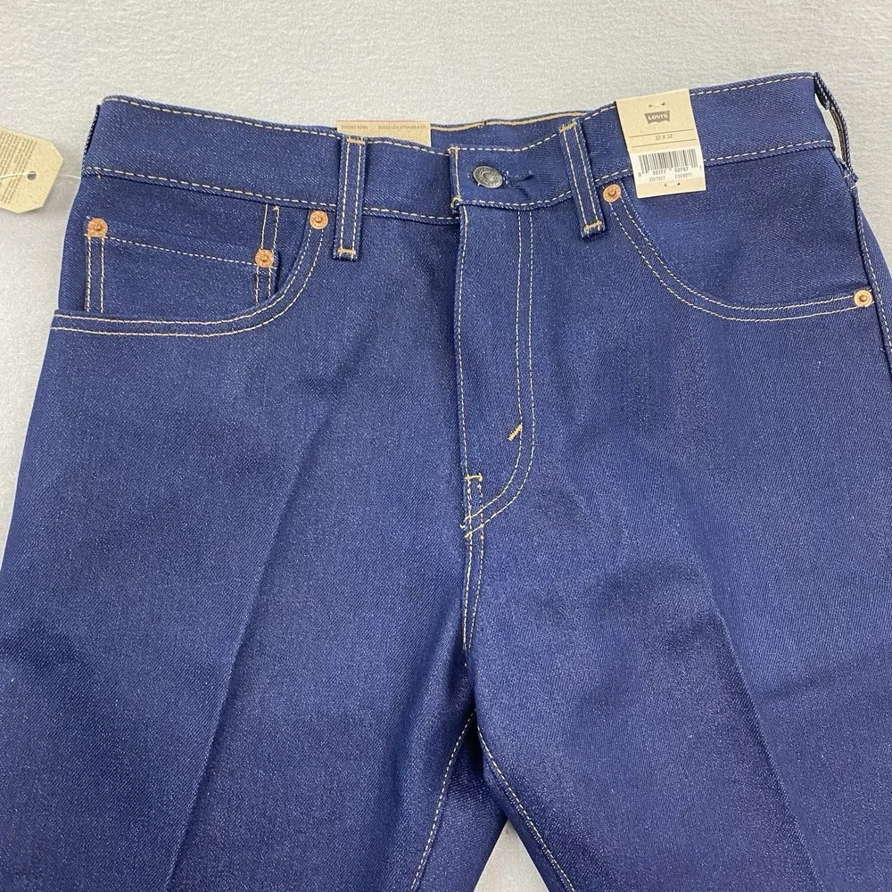 Levis Jeans Mens 32x32 Blue Denim 517 Bootcut Dark Wash Western Cowboy Rodeo